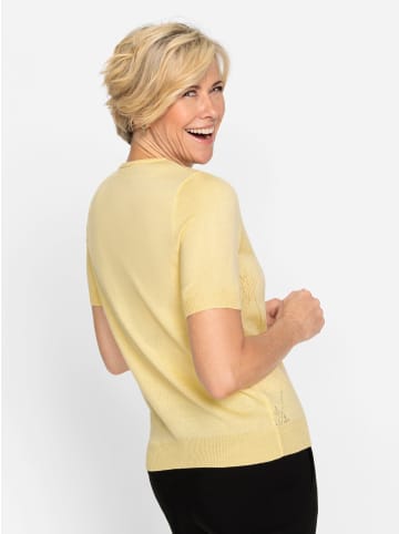 WITT WEIDEN Rundhalspullover in vanille