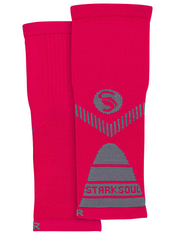 Stark Soul® 2 Paar Sport Wadenbandagen mit Kompression in Pink