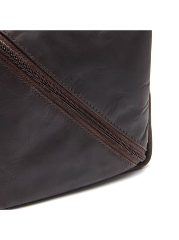 The Chesterfield Brand Trevia Kulturbeutel Leder 29 cm in brown