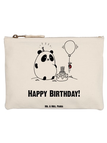 Mr. & Mrs. Panda Etui Panda Geburtstag mit Spruch in Weiß