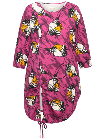 Ulla Popken Longshirt in fuchsia