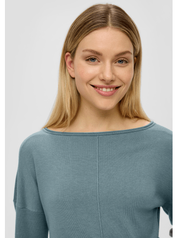 s.Oliver Strickpullover langarm in Petrol