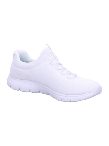 Skechers Damen- Schnürschuhe SUMMITS - SUMMER BLUSH in Weiß