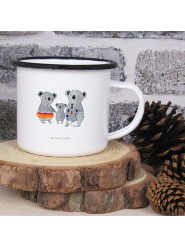 Mr. & Mrs. Panda Tasse Koala Familie ohne Spruch in Weiß