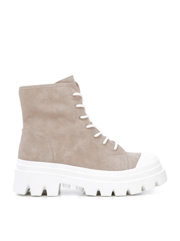 Wittchen Nubuck combat boots in Beige