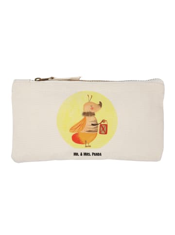 Mr. & Mrs. Panda Schminktasche Glühwürmchen ohne Spruch in Weiß