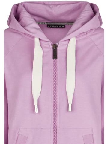 ELBSAND Sweatjacke 'Kelda' in rosa
