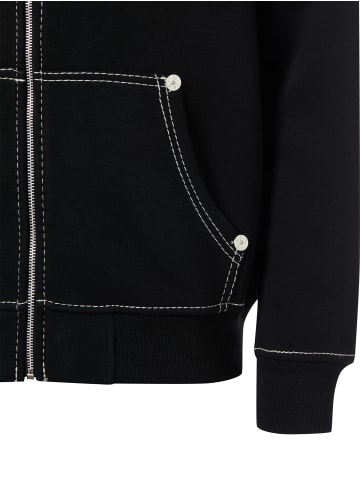 True Religion Kapuzenpullover Big T in schwarz - 0001