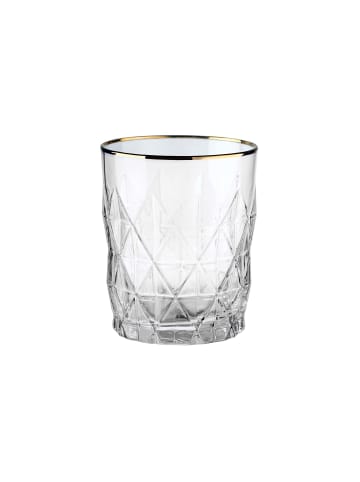 Butlers Glas mit Goldrand 345ml UPSCALE in Transparent-Gold