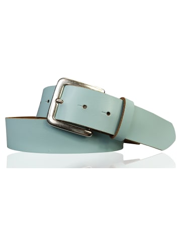 FRONHOFER Ledergürtel in Aqua