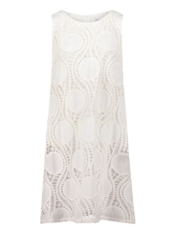 Vera Mont Sommerkleid mit Struktur in Rohweiß