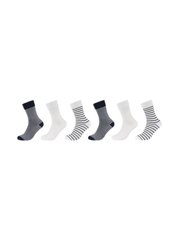 S. Oliver Socken 6er Pack essentials in offwhite