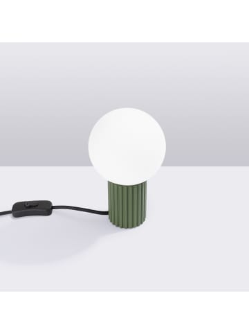 Nice Lamps Tischlampe ORBITAL 1 olive H 19 cm