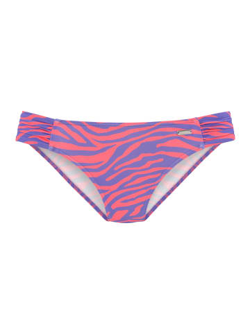 Venice Beach Bikini-Hose in violett-koralle