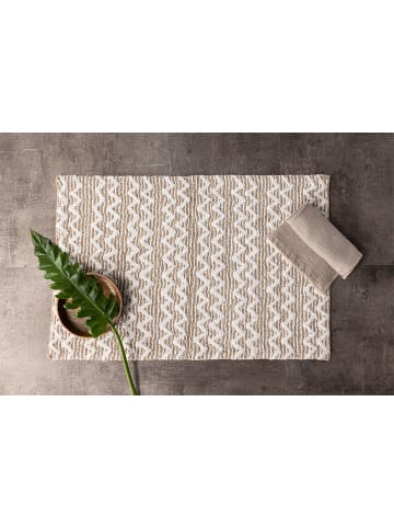 ebuy24 Badematte Philippa Sandfarben 60 x 90 cm