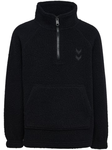 Hummel Halbreißverschluss Sweatshirt Hmljr Martini Kinder in BLACK BEAUTY