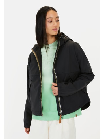 Camel Active Windbreaker aus recyceltem Polyester in Schwarz