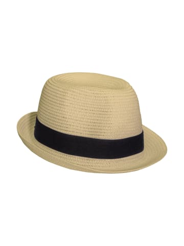 Yuhu Trilby Stroh-Hut in Beige