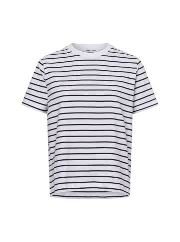 SAMSOE & SAMSOE T-Shirt Camino in weiß marine