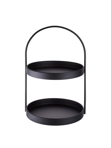 Butlers Etagere SIDELINE 2-stufig in Schwarz