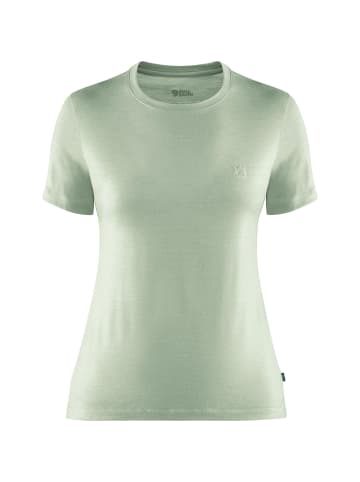 FJÄLLRÄVEN T-Shirt Abisko Wool SS in Hellgrün
