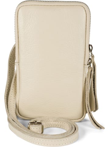 styleBREAKER Handy Umhängetasche in Creme