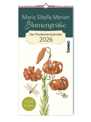 St. Benno Kalender - Blumengrüße 2026