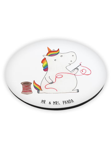 Mr. & Mrs. Panda magnet Einhorn Näherin ohne Spruch in Weiß