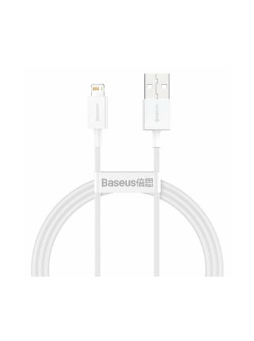 Wisam® Baseus Superior Series Kabel USB auf Lightning, 2.4A, 1m weiß