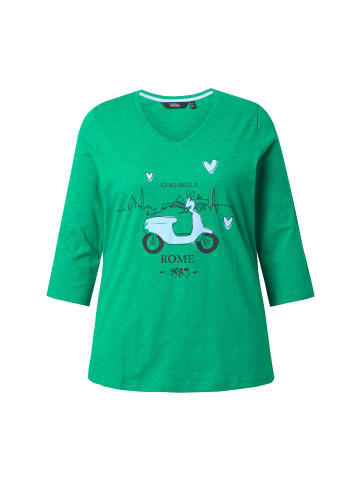 Ulla Popken Shirt in sommer grün