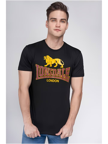 Lonsdale T-Shirt "Taverham" in Schwarz