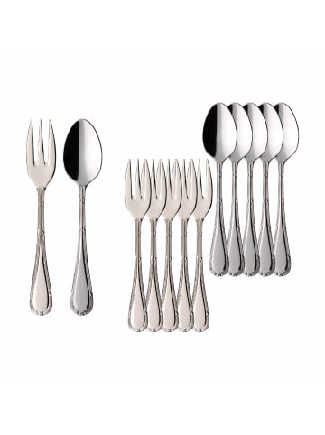 Villeroy & Boch 12-tlg. Kaffeebesteck Bundle Kreuzband Septfontaines in in edelstahl