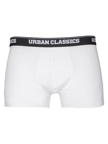 Urban Classics Boxershorts in bur/dkblu+wht/blk+wht+aop+blk