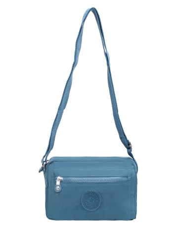 Mindesa Damen Umhängetasche in Denim Blau