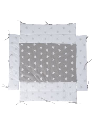 roba roba Laufgittereinlage 'Little Stars' für Modelle 75x100 - 100x100 - Weiß / Grau