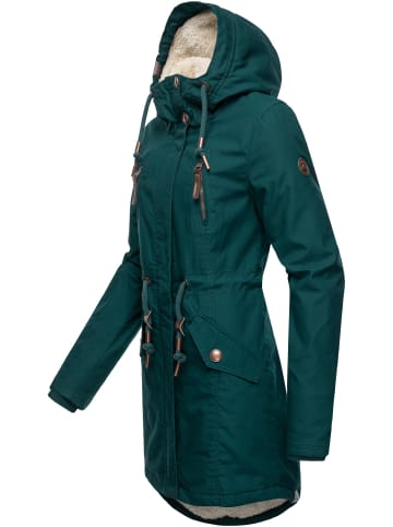 ragwear Wintermantel Elsie in Dark Green22