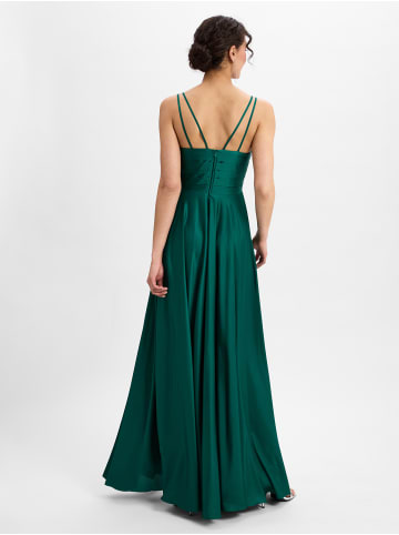 Marie Lund Abendkleid in smaragd - 0001