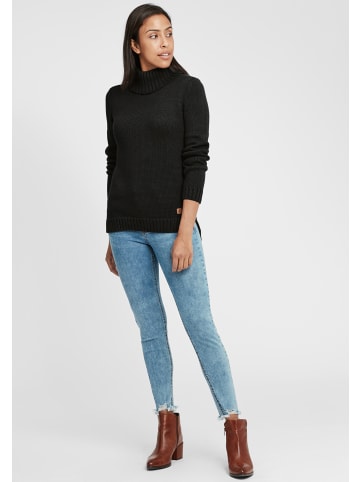 Oxmo Rollkragenpullover OXPia in Schwarz