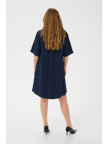 CULTURE Kleid CUilsa A-shape in Dark Blue Wash