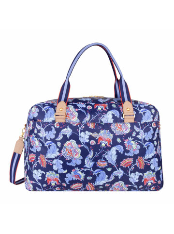 Oilily Sits Aelia Wynona Weekender Reisetasche 55 cm in Blue Print