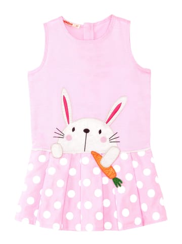 Denokids Dress Carrot Love in Pink