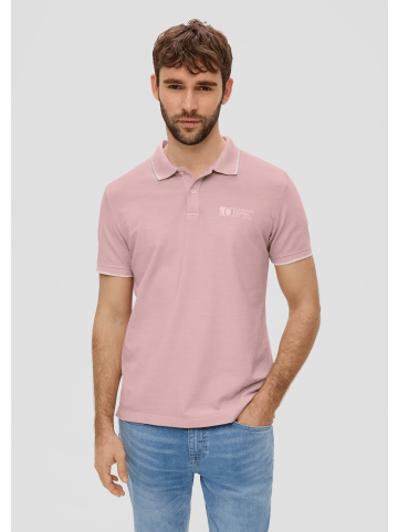 s.Oliver Polo-Shirt kurzarm in Pink