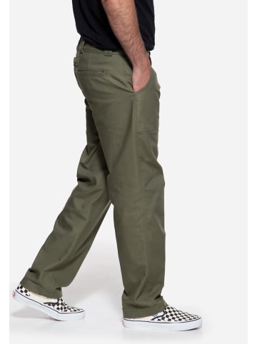 King Kerosin King Kerosin Workwear Hose in olivgrün