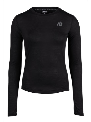 Gorilla Wear Lange Ärmel - Raleigh - Schwarz