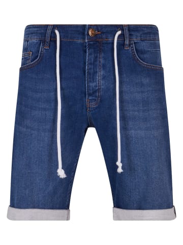 2Y Jeans-Shorts in blue