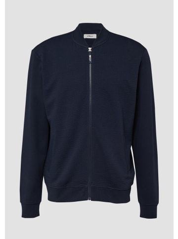 s.Oliver Sweatshirt Jacke in 5978_navy