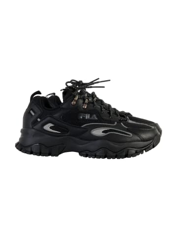 Fila Ray Tracer TR2 Leder-Sneaker Schwarz