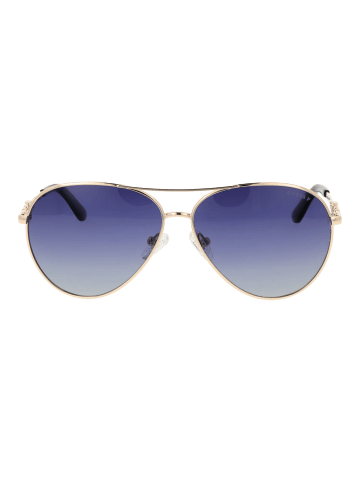 Guess Damen Sonnenbrillen Aviator Gold
