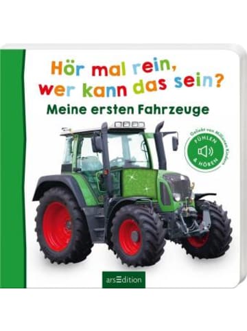 ars edition Buch - Hör mal rein, wer kann das sein? - Meine ersten Fahrzeuge
