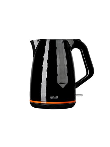 Adler Europe Adler AD 1277 Wasserkocher 1,7 L, 2200 W, 360°-Sockel - Schwarz in Schwarz